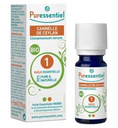 Puressentiel Huiles Essentielles Cannelle de Ceylan Bio 5Ml