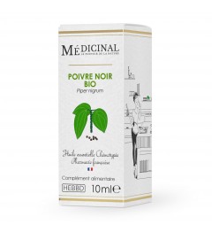 Medicinal Huile Essentielle Bio 10Ml Poivre Noir