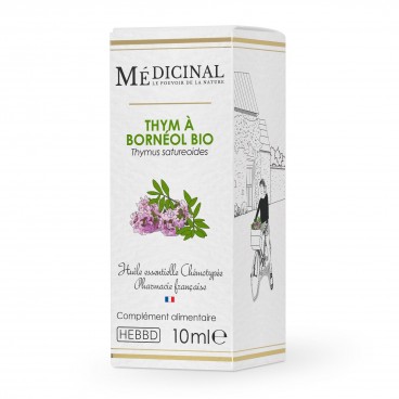 Medicinal Huile Essentielle Bio 10Ml Thym Borneol