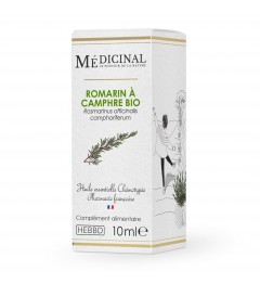 Medicinal Huile Essentielle Bio 10Ml Romarin Camphre