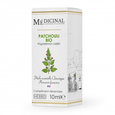 Medicinal Huile Essentielle Bio 10Ml Patchouli