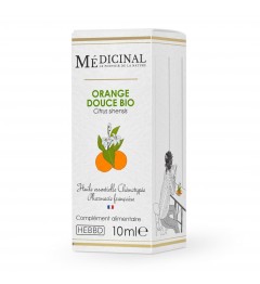 Medicinal Huile Essentielle Bio 10Ml Orange Douce