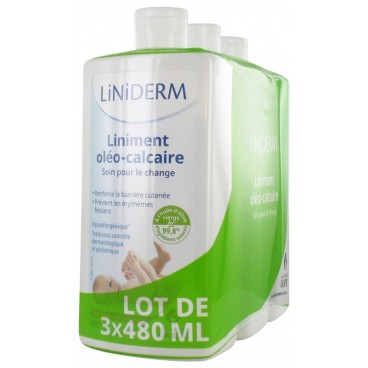 Pack Gilbert Liniment Oleo-Calcaire Stabilisé 3x480ml