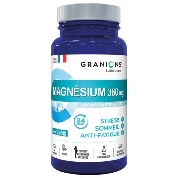 Granions Magnésium Stress Sommeil Anti Fatigue 60 Comprimés