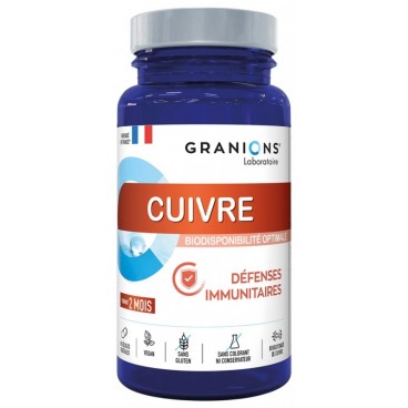 Granions Cuivre Défenses Immunitaires 60 Gélules