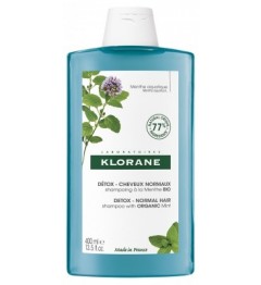 Klorane Shampooing à la Menthe Aquatique Bio 400Ml