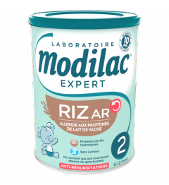 MODILAC Expert Riz AR Lait 2ème Age 800 G pas cher