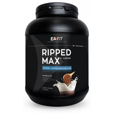 Ea Fit Ripped Max Caseine Chocolat 750 Grammes
