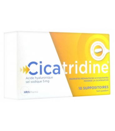 Cicatridine 10 Suppositoires