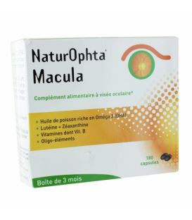 Naturophta Macula 180 Capsules