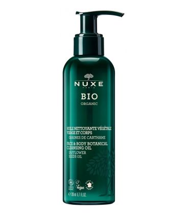 Nuxe Bio Huile Nettoyante Végétale Visage et Corps 200Ml