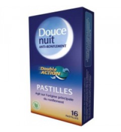 Douce Nuit Anti-Ronflement Pastilles Double Action Boite de 16