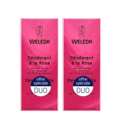 Weleda Dédorant Rose 2x100Ml