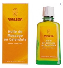 Weleda Huile de Massage au Calendula 100Ml