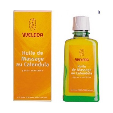 Weleda Huile de Massage au Calendula 100Ml