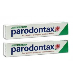 Parodontax Fluor Dentifrice Gel 75ml Lot de 2 pas cher