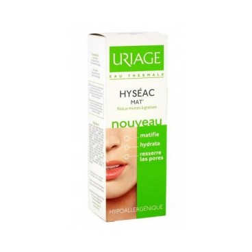Uriage Hyseac Mat Gel Crème Matifiant 40Ml, Uriage Hyseac Mat