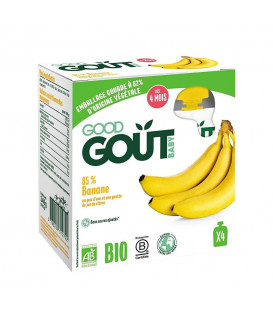 Good Gout Banane 4x85 Grammes