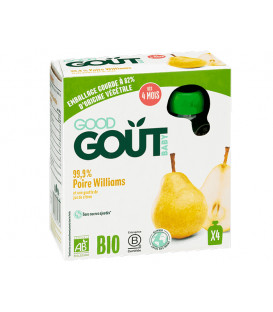 Good Gout Poire Williams 4x85 Grammes
