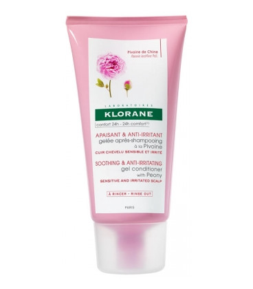 Klorane Gelée Après-Shampooing Apaisant & Anti-Irritant Pivoine 150ml