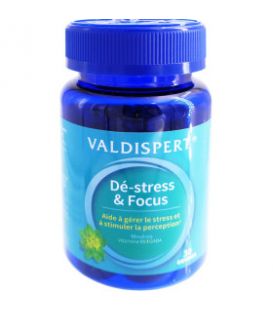 Valdispert Dé Stress et Focus 30 Gommes