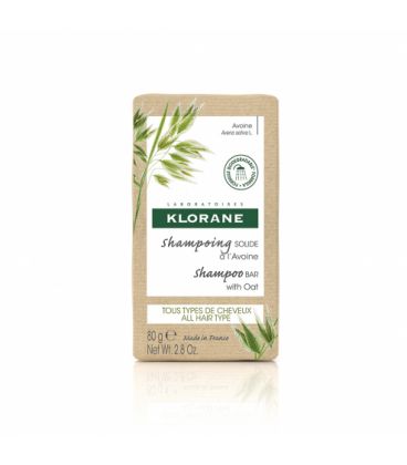 Klorane Shampooing Solide à l'Avoine 80 Grammes