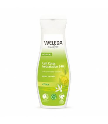 Weleda Lait Corps Hydratation Citrus 200Ml