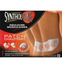 Synthol Patch Chauffant Spécial Dos 8 Heures Boite de 2 pas cher