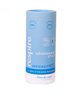 Respire Déodorant Stick 50 Grammes Fleur de Coton