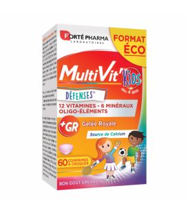 Forte Pharma Multivit Kids 60 Comprimés