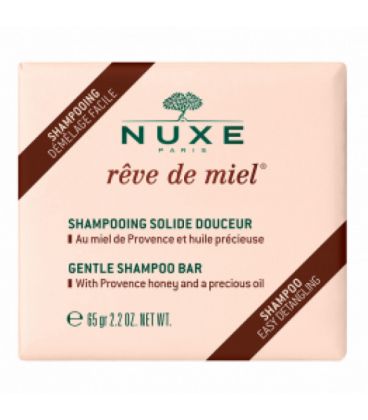 Nuxe Rêve de Miel Shampoing Solide Douceur 65 Grammes