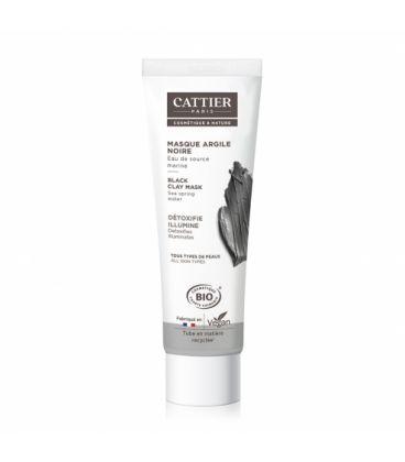 Cattier Masque Argile Noire 100Ml