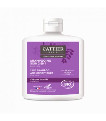 Cattier Shampooing Soin Boucles 2 en 1 250Ml