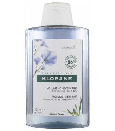 Klorane Shampoing Lin Bio 200Ml