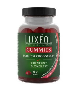 Luxeol Force Croissance Gummies Boite de 60