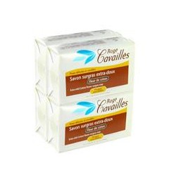 Roge Cavailles Savon Extra Doux Fleur de Coton 3x250G pas cher