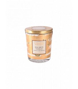 Collines de Provence Bougie 180 Grammes Macaron Vanille