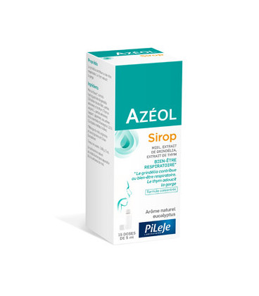 Pileje Azeol Sirop toux Sèches 75Ml