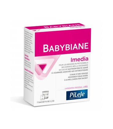 Pileje Babybiane Imedia 7 Sachets de 1,5 Grammes