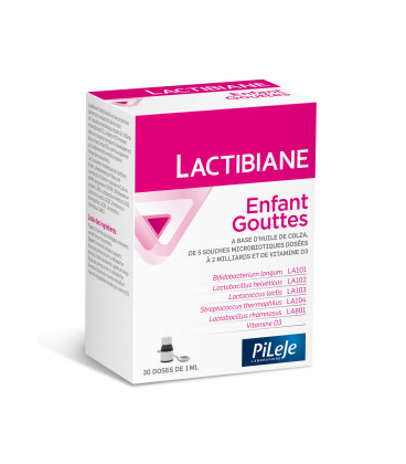 Pileje Lactibiane Enfant Gouttes Flacon 30Ml