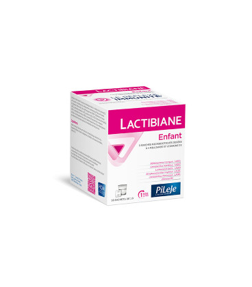 Pileje Lactibiane Enfants Ferments Lactiques 30 Sachets de 1 Gramme