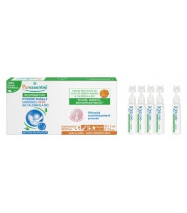 Puressentiel Unidoses Hygiène Nasale Bébé 30x5Ml