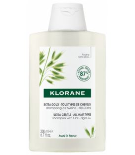 Klorane Shampoing Avoine Bio 200Ml