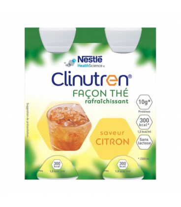 Clinutren Façon Thé Citron 4x200Ml