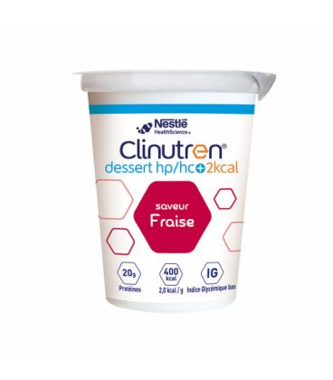 Clinutren Dessert HP/HC Fraise 4x200G