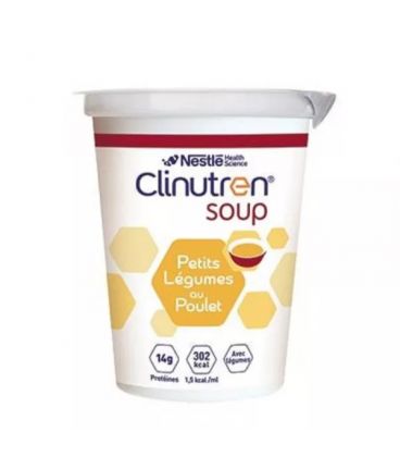 Clinutren Soup Petits Légumes au poulet 4x200Ml