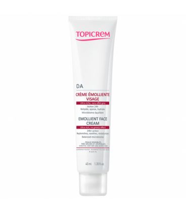 Topicrem DA Crème Emolliente Visage 40Ml