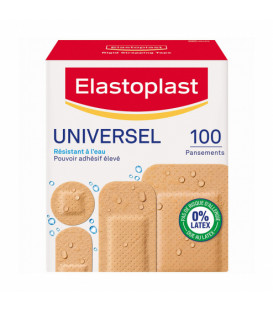 Elastoplast Pansement Universel 4 Formats Boite de 100