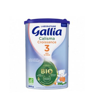 Gallia Calisma Croissance Bio 800 Grammes