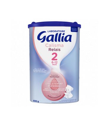 Gallia Calisma 2 Relais Lait 800 Grammes
